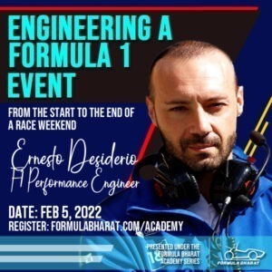 Engineering a Formula 1 Event with Ernesto Desiderio - Feb 5, 2022