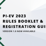 Pi-EV 2023 Rules Booklet & Registration Guide released